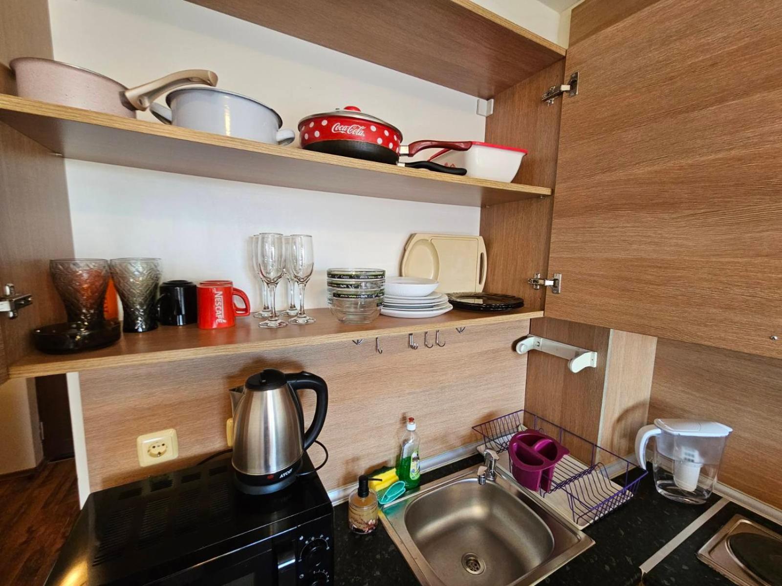 Апатаменти За Гости Sunshine И Glory Apartment Sveti Vlas Bagian luar foto